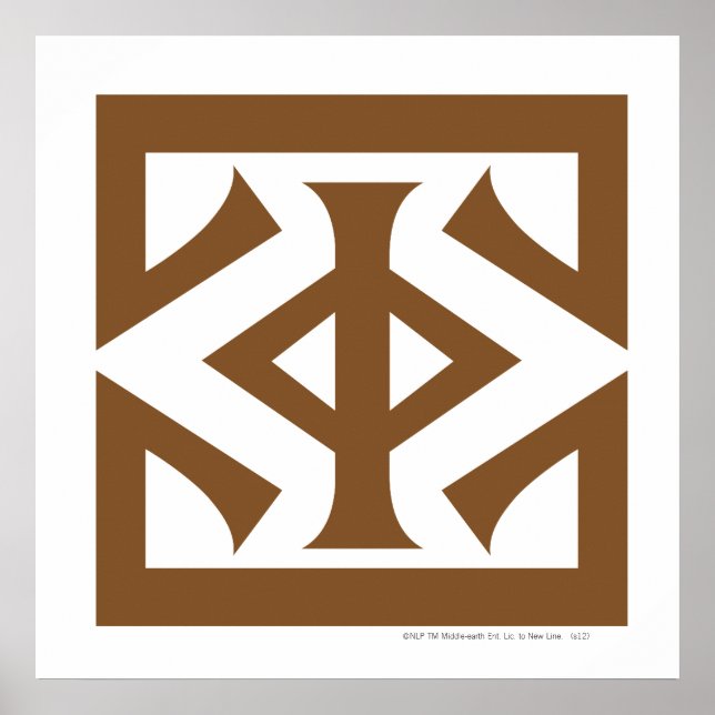 Affiche Oeil de Sauron (Devant)