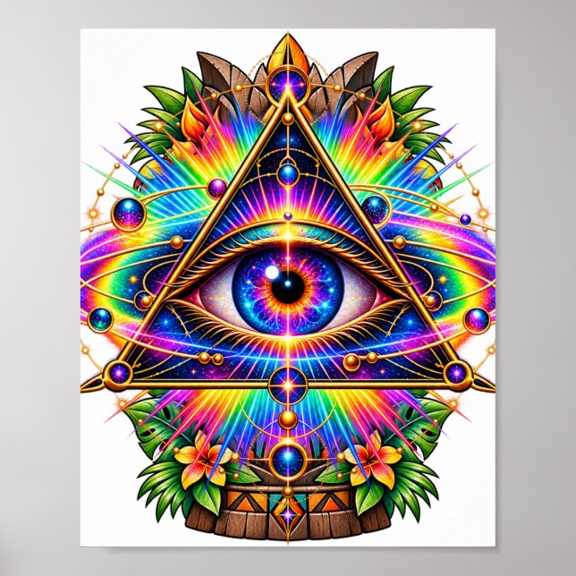 Affiche Œil d'Orbite Prismatique (Devant)
