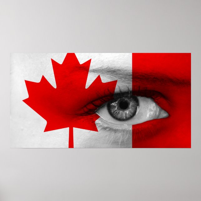 Affiche Oeil du Canada (Devant)