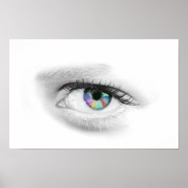 Affiche Oeil femme (Devant)