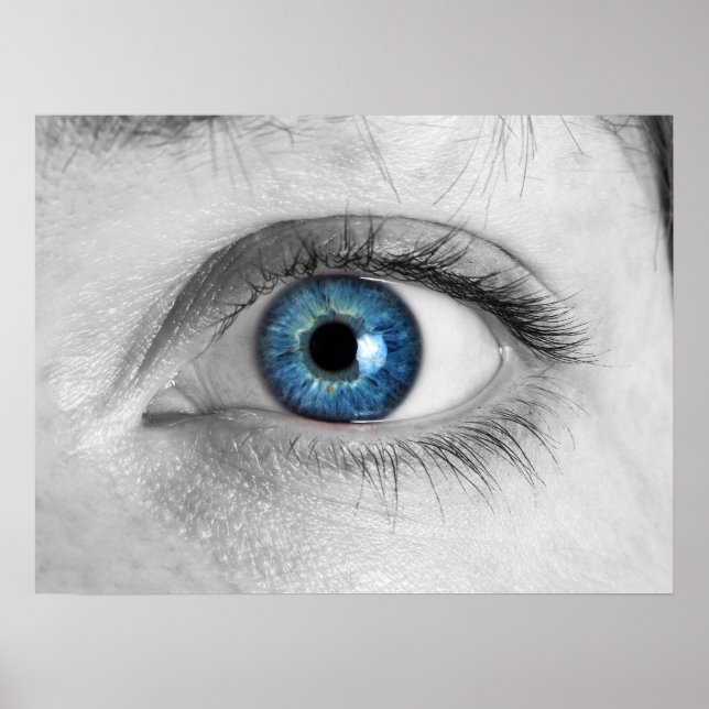 Affiche Oeil femme (Devant)