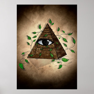 Affiche Oeil pyramide