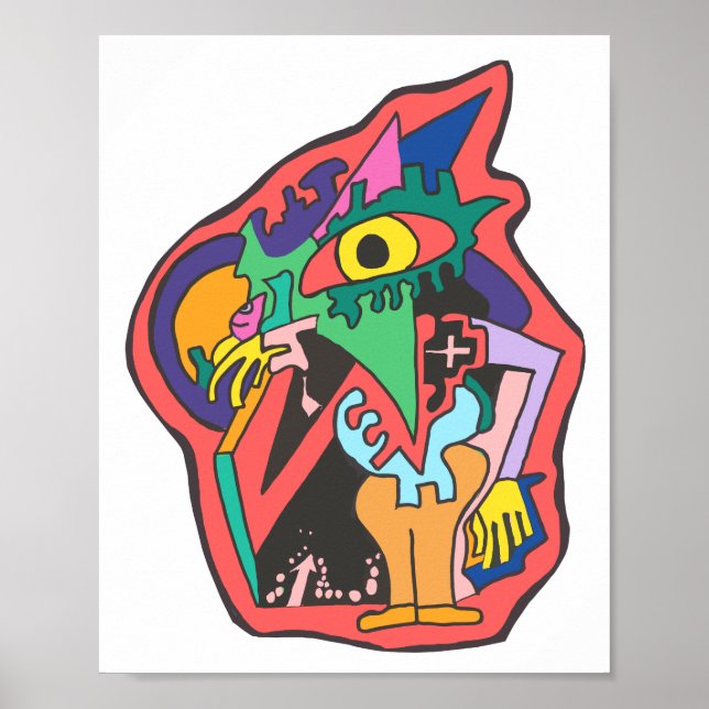Affiche Œil sur vous (Devant)