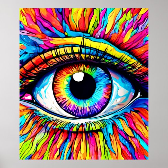 Affiche OEil vibrant (Devant)