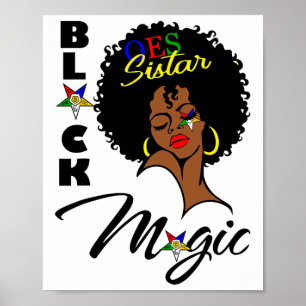 Affiche Oes Black Sistar Ordre Magique L'Etoile Orientale
