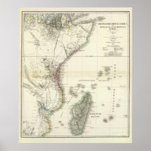 Affiche Oest HochAfrica - Afrique de l'Est