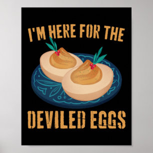 Affiche Oeuf Dévasté Thanksgiving nourriture Pilgrim Costu