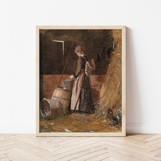 Affiche Oeufs frais | Winslow Homer (Créateur téléchargé)