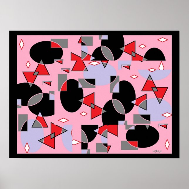 Affiche Oeufs noirs brisés (Devant)