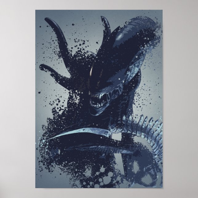 Affiche oeuvre Alien de guerrier (Devant)