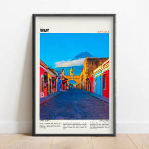 Affiche Œuvre d'art d'Antigua Guatemala _ Antigua Guatemal