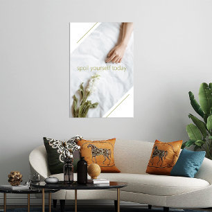 Affiche Œuvre d'art de bien-être de spa