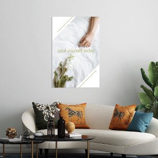 Affiche Œuvre d'art de bien-être de spa