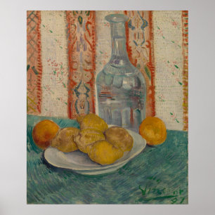 Affiche Œuvre d'art de cuisine vintage Van Gogh - Nature m