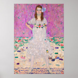 Affiche OEuvre d'art de Klimt Mada Primavesi Portrait