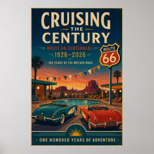 Affiche Œuvre d'art de la croisière centenaire au bord de