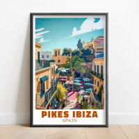 Œuvre d'art de la discothèque Pikes Ibiza - Œuvre