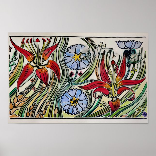 Affiche Œuvre d'art de Walter Anderson - Walter Anderson ( (Devant)