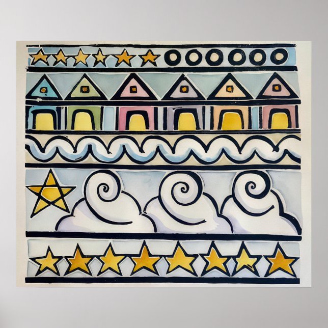 Affiche Œuvre d'art de Walter Anderson - Walter Anderson ( (Devant)