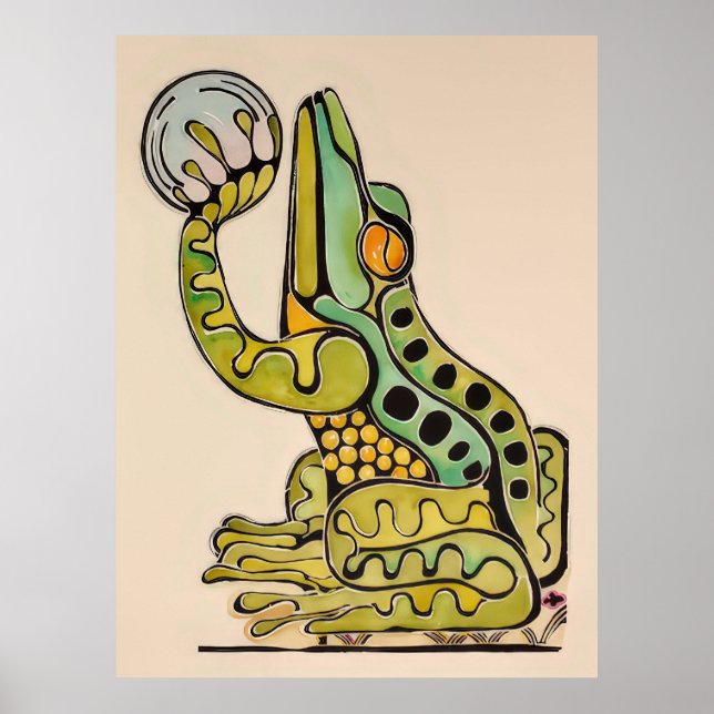 Affiche Œuvre d'art de Walter Anderson - Walter Anderson ( (Devant)