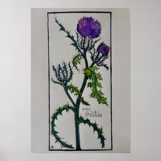 Affiche Œuvre d'art de Walter Anderson - Walter Anderson ( (Devant)