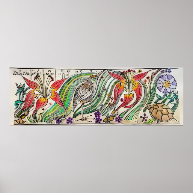 Affiche Œuvre d'art de Walter Anderson - Walter Anderson ( (Devant)