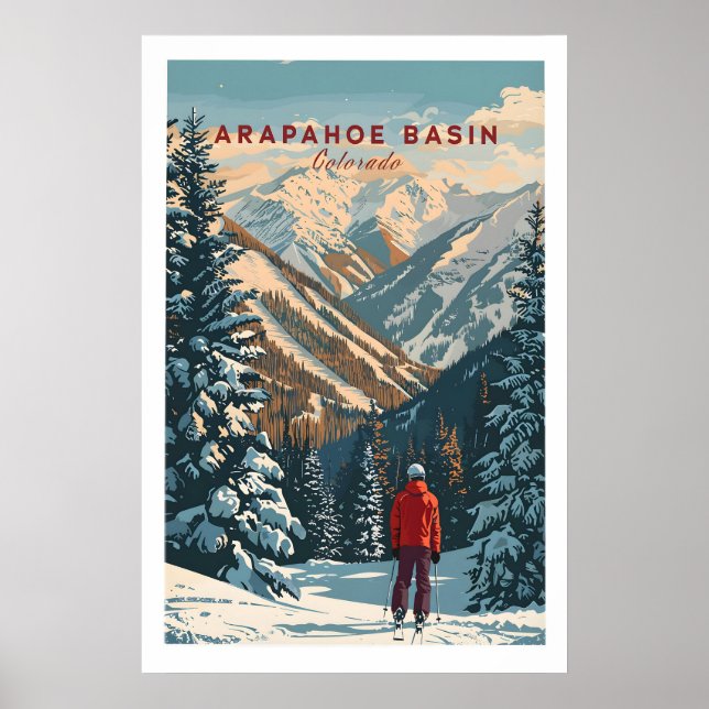 Affiche Œuvre d'art du bassin d'Arapahoe 1 (Devant)