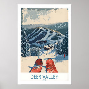 Affiche Œuvre d'art murale de Deer Valley 1