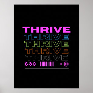 Affiche Œuvre d'art murale de motivation pour un télécharg