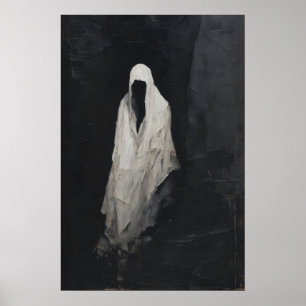 Affiche Œuvre d'art murale fantomatique, Imprimé d'esprit 