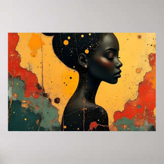 Affiche Œuvre d'art murale imperturbable