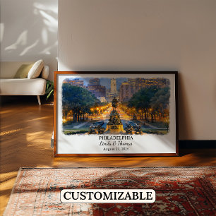 Affiche Œuvre d'art personnalisée pour les murs de Philade