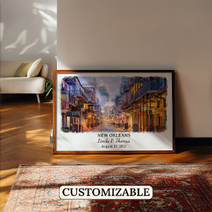 Affiche Œuvre d'art personnalisée sur toile de La Nouvelle