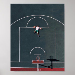 Affiche Oeuvre de basket-ball