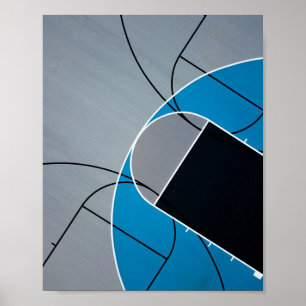 Affiche Oeuvre de basket-ball cool