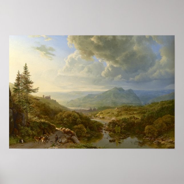 Affiche Oeuvre de Claude Lorrain (Devant)