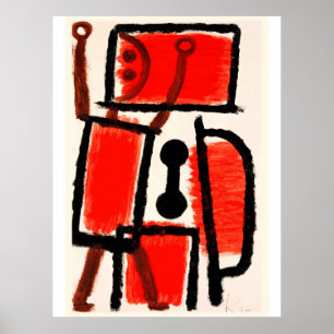 Affiche Oeuvre de Paul Klee, Locksmith