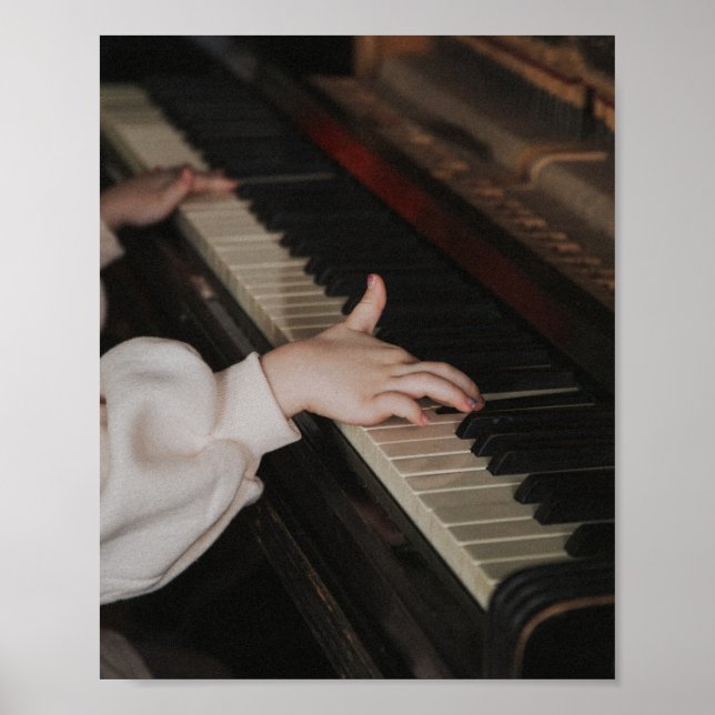 Affiche Oeuvre de piano géniale (Devant)