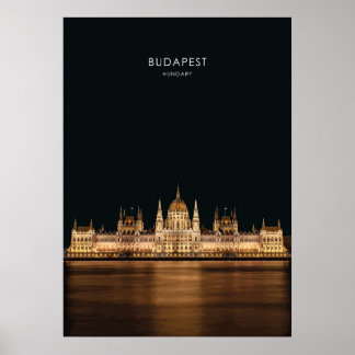 Affiche Oeuvre de voyage Budapest, Hongrie