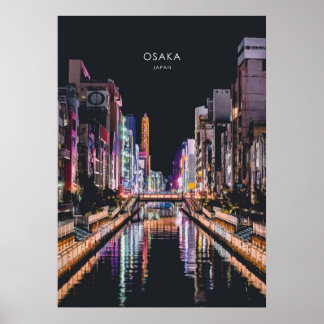Affiche OEuvre d'Osaka, Japon Travel
