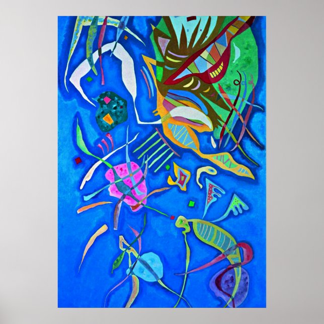 Affiche OEuvre Kandinsky, Regroupement (Devant)
