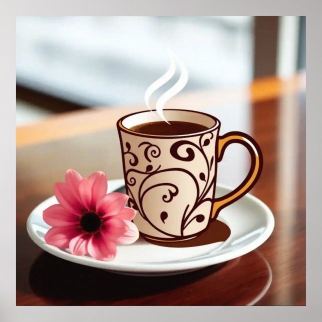 Affiche OEuvre murale décorative - Mugs #4 (Devant)