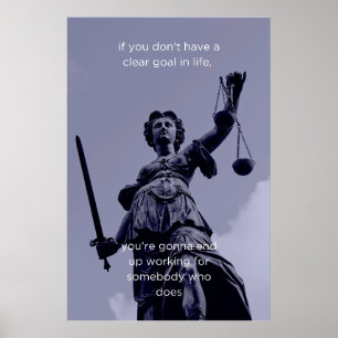 Affiche OEuvre murale motivationnelle