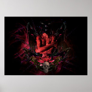 Affiche OEuvre originale #4 "diable"