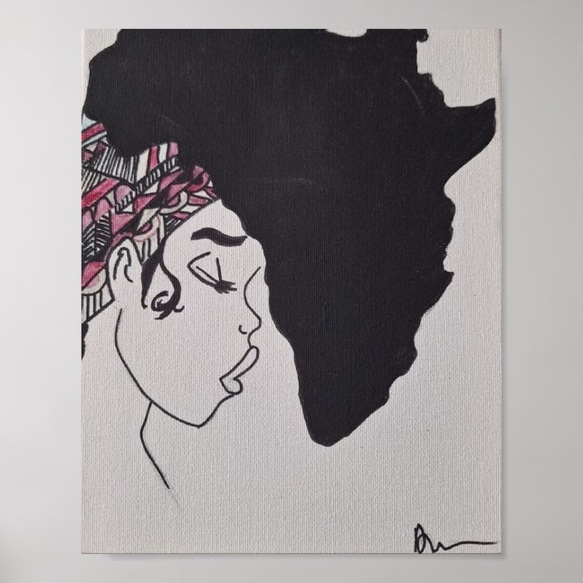 Affiche oeuvre originale (poster ) (Devant)