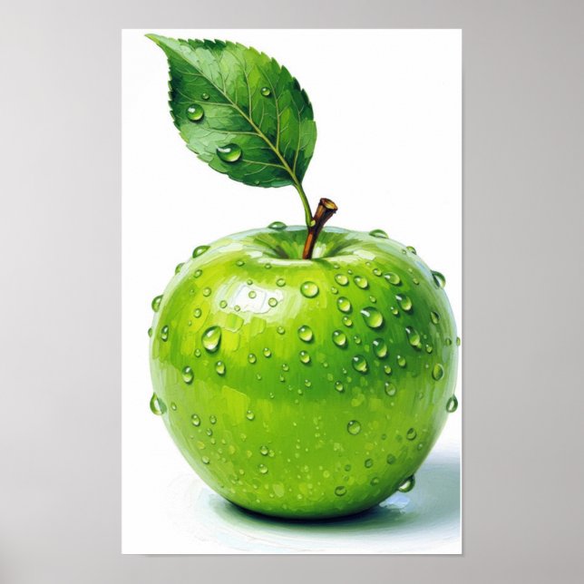 Affiche OEuvre verte (Devant)
