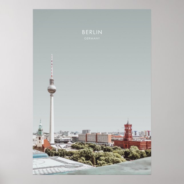 Affiche Oeuvres d'art de Berlin, Allemagne (Devant)