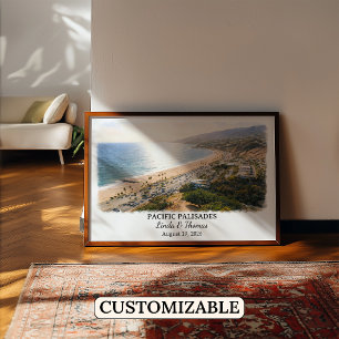 Affiche Œuvres d'art sur mesure pour Pacific Palisades, Ca