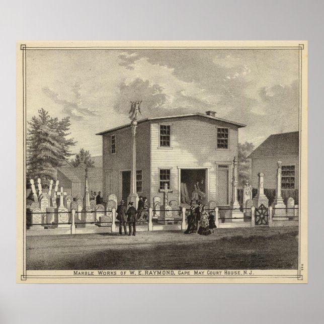 Affiche OEuvres en marbre de WE Raymond (Devant)