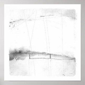 Affiche oeuvres sans titre sur papier